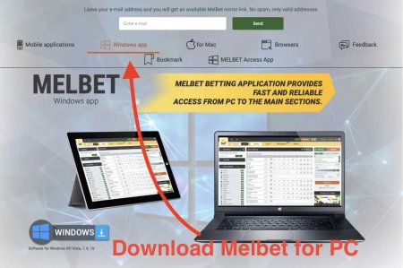 Download Melbet for PC
