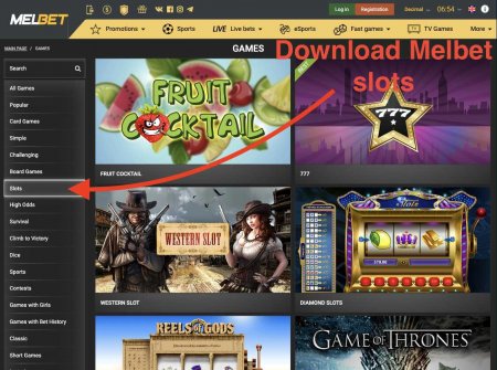 Download Melbet slots